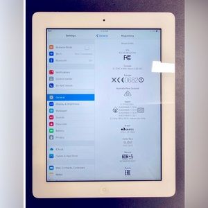 Apple iPad Gen3 A1416 64GB White (Wi-Fi + Cellular Unlocked) - iPad folio incl